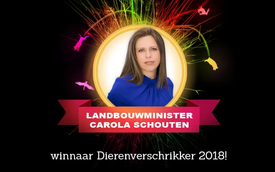 Dierenverschrikker Carola Schouten