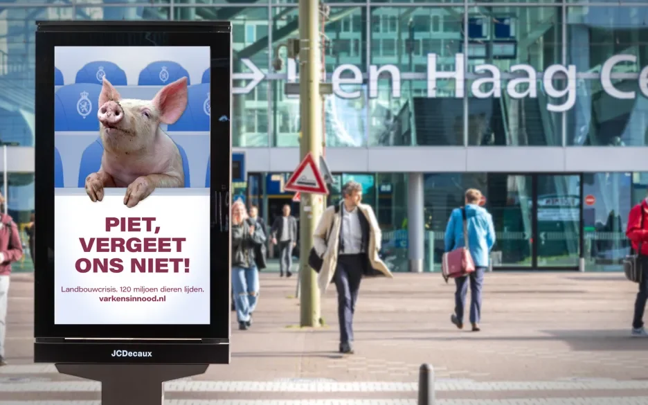 Posteractie Den Haag