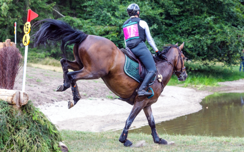 De cross is een wedstrijd in onverantwoorde risico's